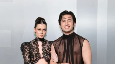 Hudson Williams and Girlfriend Katelyn Larson Make Their Red Carpet Debut at the Vanity Fair Oscar Party 2026