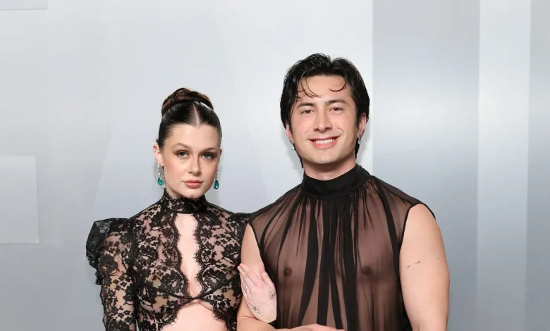 Hudson Williams and Girlfriend Katelyn Larson Make Their Red Carpet Debut at the Vanity Fair Oscar Party 2026