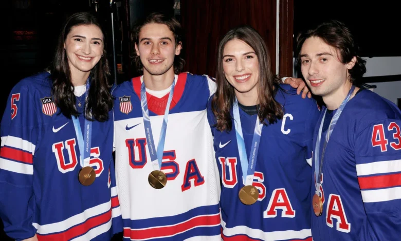 Hughes brothers embrace ‘buzz’ of late-night TV spots after winning gold medal