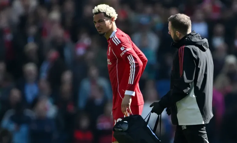 Hugo Ekitike injury news: Liverpool star forced off vs. Brighton