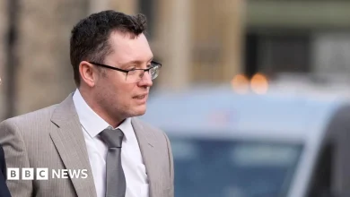 Husband beat wife for turning off CCTV, jury told