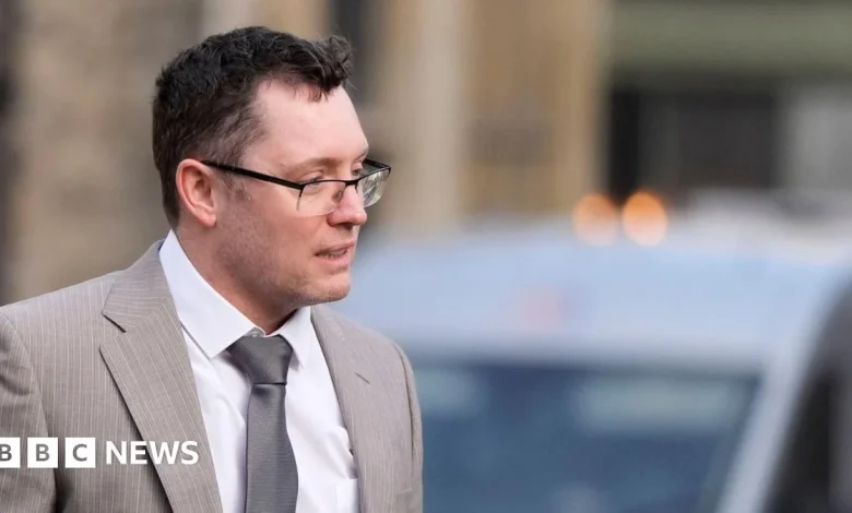 Husband beat wife for turning off CCTV, jury told