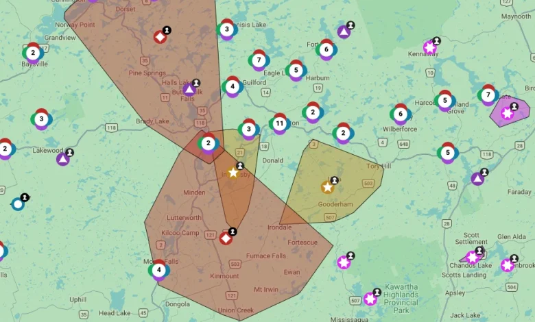 Hydro One Says Huntsville And Minden Hardest Hit By Outages Following Storm