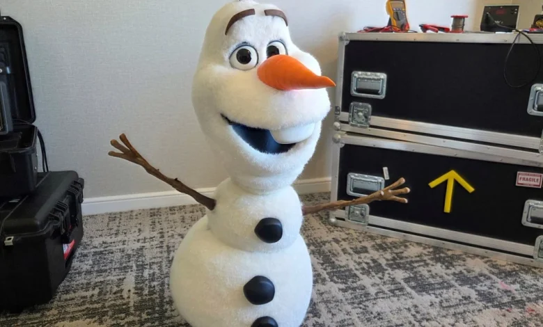 I met Olaf — the Frozen robot who might be the future of Disney Parks