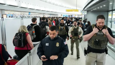 ICE agents arrive at U.S. airports amid funding fight, TSA shortages