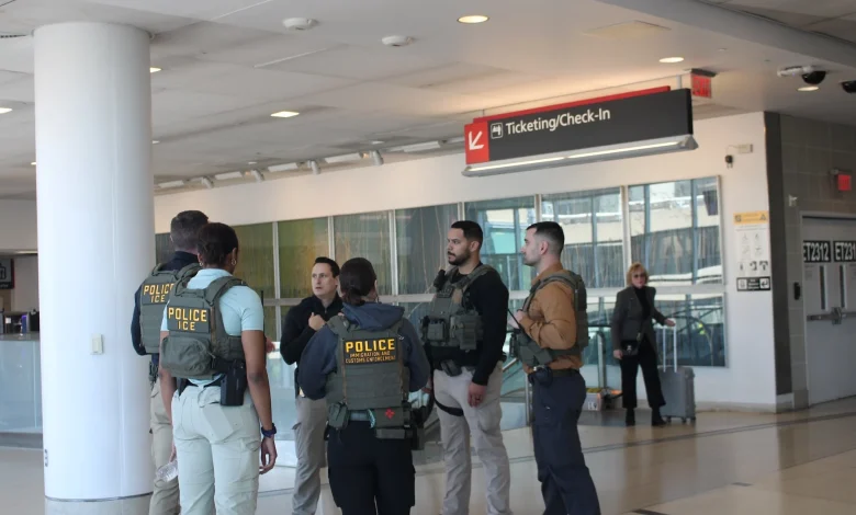 ICE agents deployed to Philadelphia airport
