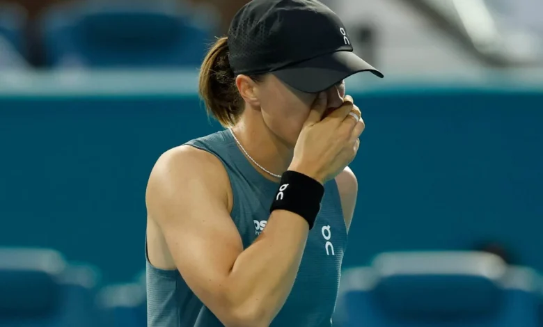 Iga Świątek loses absurd 73-match tennis streak in shock Miami Open defeat