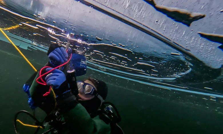 In Finland, divers learn to explore icy polar waters