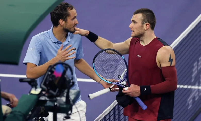 In a year of tennis hindrances, Daniil Medvedev and Jack Draper had the strangest