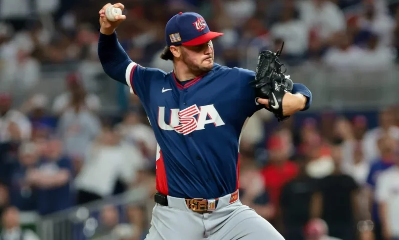 In front of family and former Air Force teammates, Paul Skenes shows why he’s a ‘special presence’