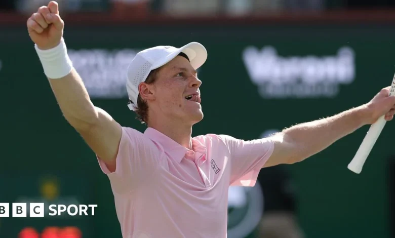 Indian Wells: Jannik Sinner beats Daniil Medvedev to match Roger Federer and Novak Djokovic feat