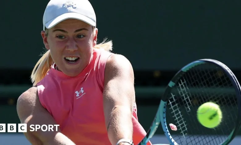 Indian Wells: Sonay Kartal and Jacob Fearnley progress to second round