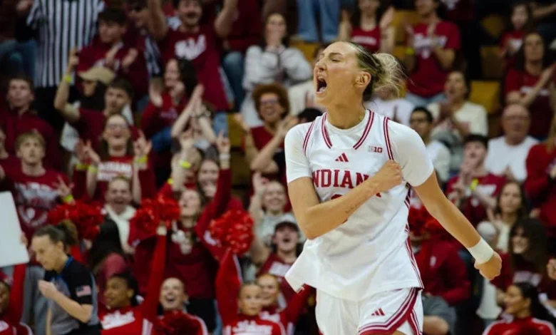 Indiana women’s basketball records 34-point win over Penn State in regular-season finale
