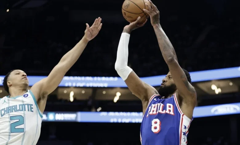 Instant observations: Paul George plays crunch-time hero in Sixers win over Hornets