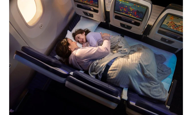 Introducing the United Relax Row: Economy Seats that Transform into a Couch for More Comfortable International Travel