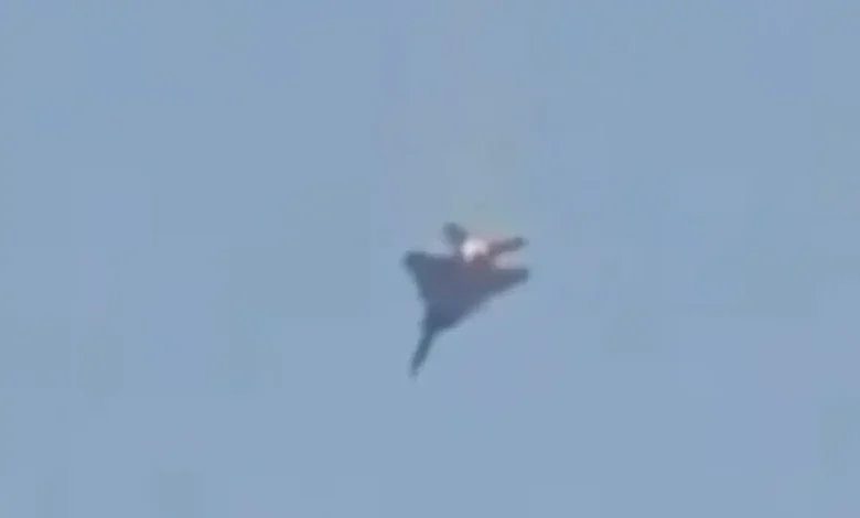 Iran Israel War News: Iran Shares Video Of F-15 Fighter Jet Spiralling, Crashing In Kuwait