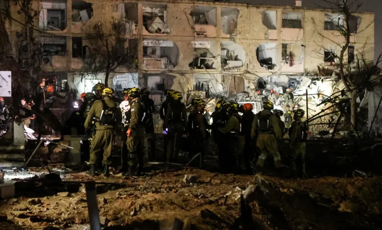 Iran strikes towns near Israel’s key nuclear site, at least 180 wounded