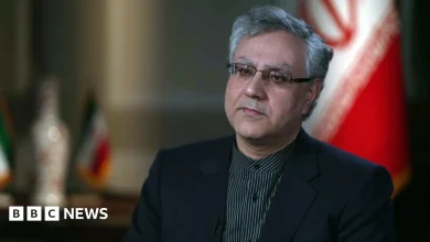 Iranian ambassador warns UK to be 'very careful' about further involvement in war