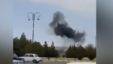 Iranian drones hit airport in Azerbaijan’s exclave as US-Israel war widens