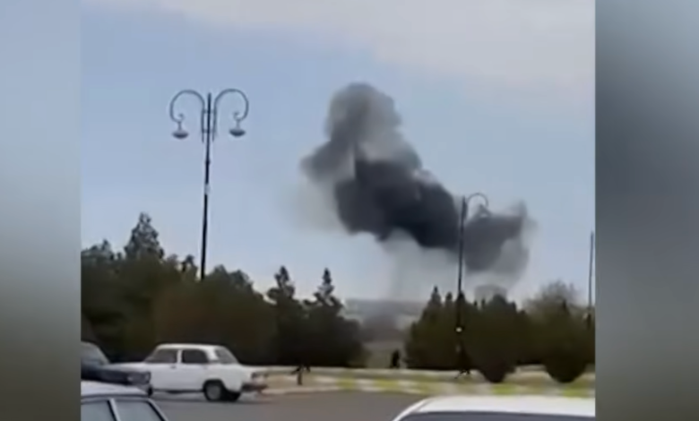 Iranian drones hit airport in Azerbaijan’s exclave as US-Israel war widens