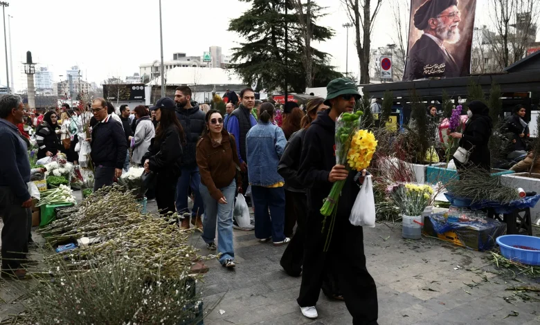 Iranians shop for Persian New Year essentials despite war