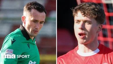 Irish Premiership: Larne win to move six clear after Glens draw with Blues