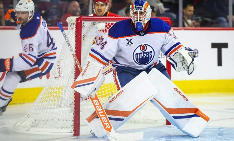 Is Edmonton Oilers’ goalie of the future flourishing in obscurity this season?