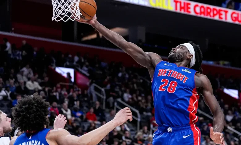 Isaiah Stewart suspension over, but Pistons still dominated without him