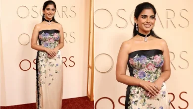 Isha Ambani brings spring to the Oscars 2026 red carpet in vintage Valentino
