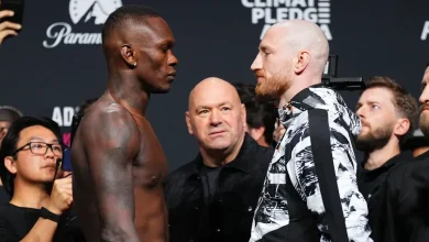 Israel Adesanya vs. Joe Pyfer results of every fight
