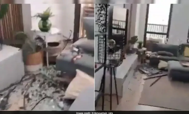 "It Stinks Of Oil In Here": UK Man's Close Call In Dubai As Drone Hits His Apartment