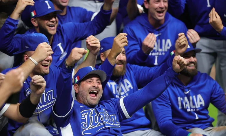Italy shines at the World Baseball Classic and fans love it : NPR