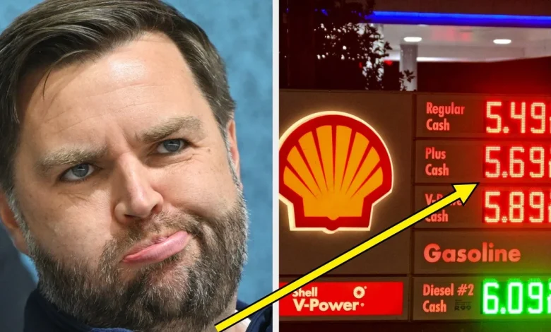 JD Vance's Latest Comment About Donald Trump's Gas Prices Is Backfiring Soooo Badly - BuzzFeed