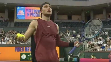 Jack Draper penalty prompts loud boos after argument at Indian Wells - Tennis - Sports