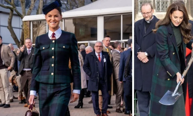 Jade Holland Cooper wows in gorgeous check print that Princess Kate adores