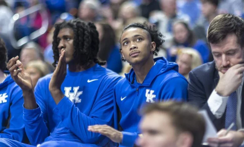 Jaland Lowe is leaving the UK basketball team after a season plagued with injury