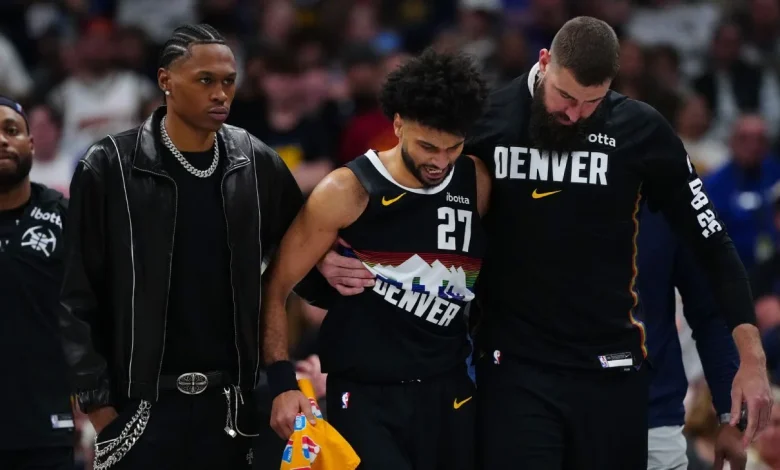 Jamal Murray hurts ankle, exits game for Nuggets