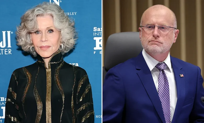 Jane Fonda's Committee For The First Amendment On Brendan Carr Threats