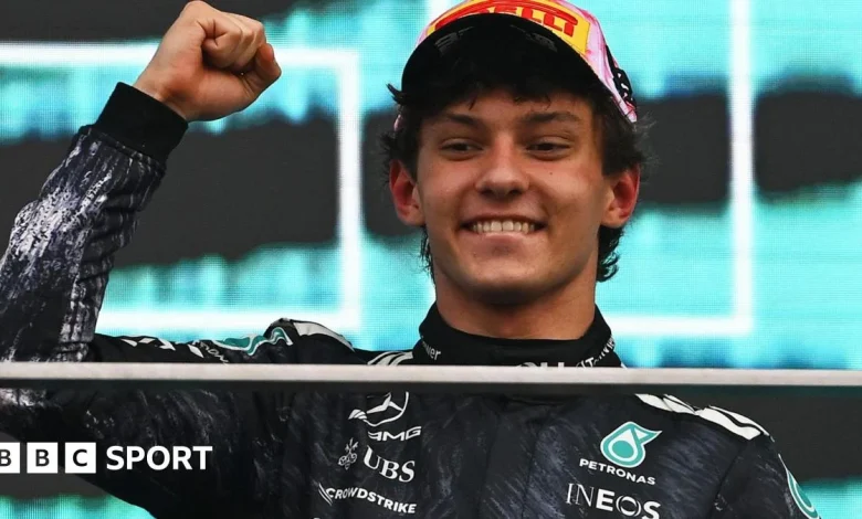 Japanese Grand Prix result: Kimi Antonelli wins from Oscar Piastri at Suzuka to become youngest championship leader