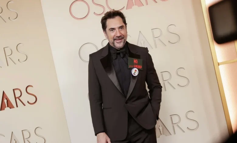 Javier Bardem says 'free Palestine' on Oscars stage