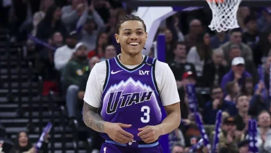 Jazz's Keyonte George Leaves Knicks Game With Concerning Injury