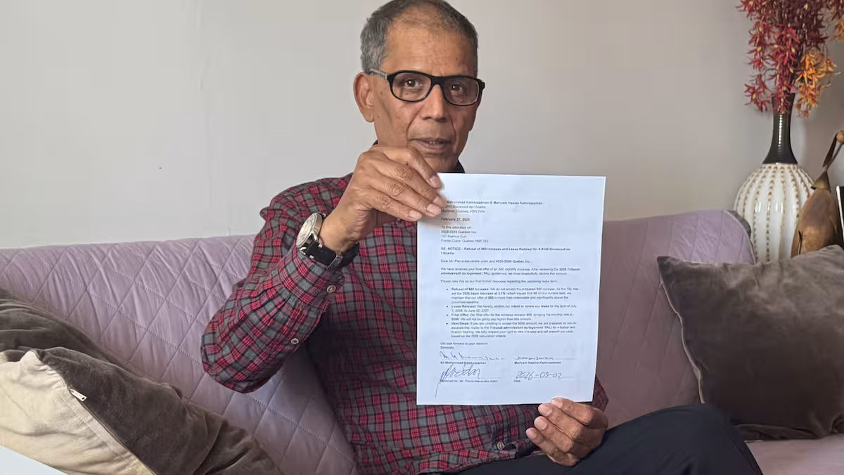 «Je suis prêt à me battre au tribunal»: il refuse de plier devant une hausse de loyer de 150$ par mois