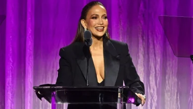Jennifer Lopez's Bodysuit With Cutouts Is Also Completely Sheer