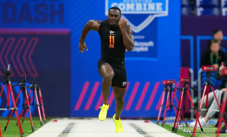 Jeremiyah Love runs 4.36-second 40-yard dash