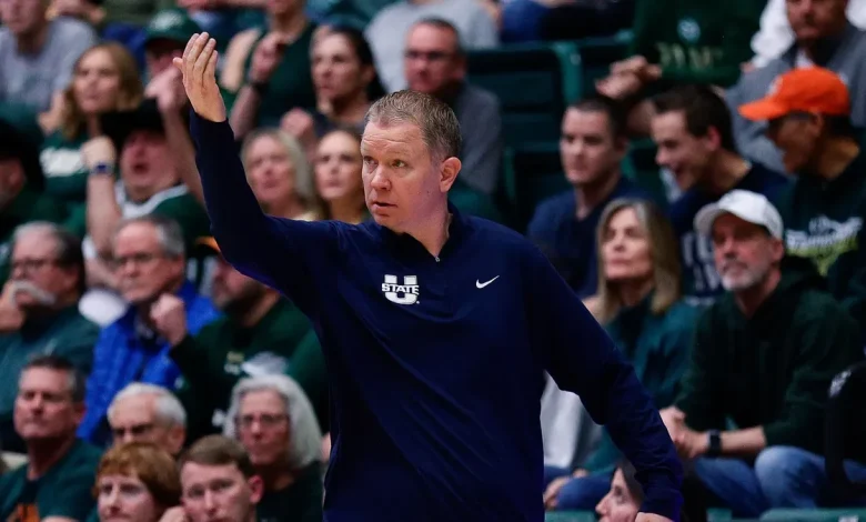 Jerrod Calhoun could be Cincinnati basketball's next coach. What to know of Utah State coach
