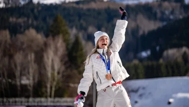 Jessie Diggins, U.S. cross-country star, arrives at the epic end of her career