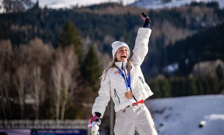 Jessie Diggins, U.S. cross-country star, arrives at the epic end of her career