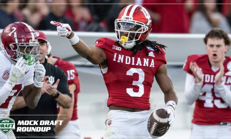 Jets Mock Draft Roundup 10.0 | Green & White Target an Indiana Wideout in Round 1