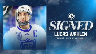Jets sign forward Lucas Wahlin to a one-year contract