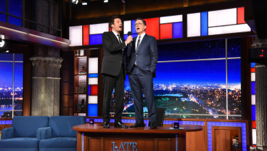 Jimmy Fallon Sends Off Stephen Colbert With Surprisingly Good ‘My Way’ Parody